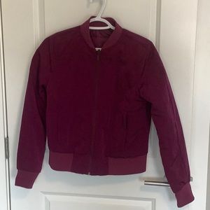 LuluLemon bomber jacket size 6 reversible bomber jacket.